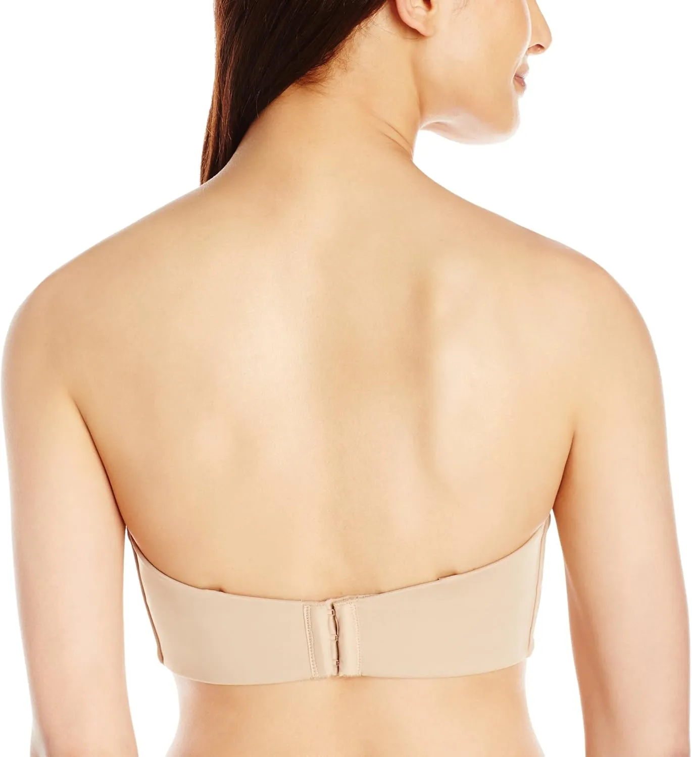 Lilyette Women's Tailored Strapless Underwire Minimizer, Seamless Convertible Bra