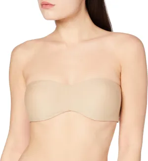 Lilyette Women's Tailored Strapless Underwire Minimizer, Seamless Convertible Bra