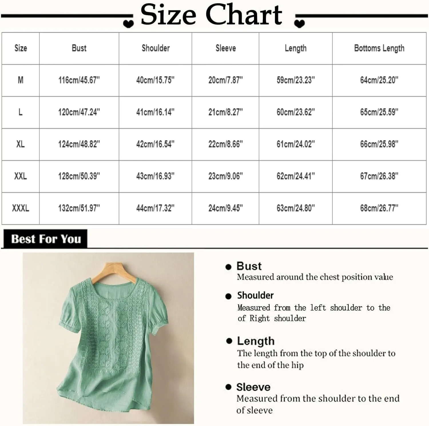 Linen Shirts for Women 2025 Summer Embroidered Peasant Bohemian Tops Loose Cotton Gauze Short Sleeve Tunic Blouses