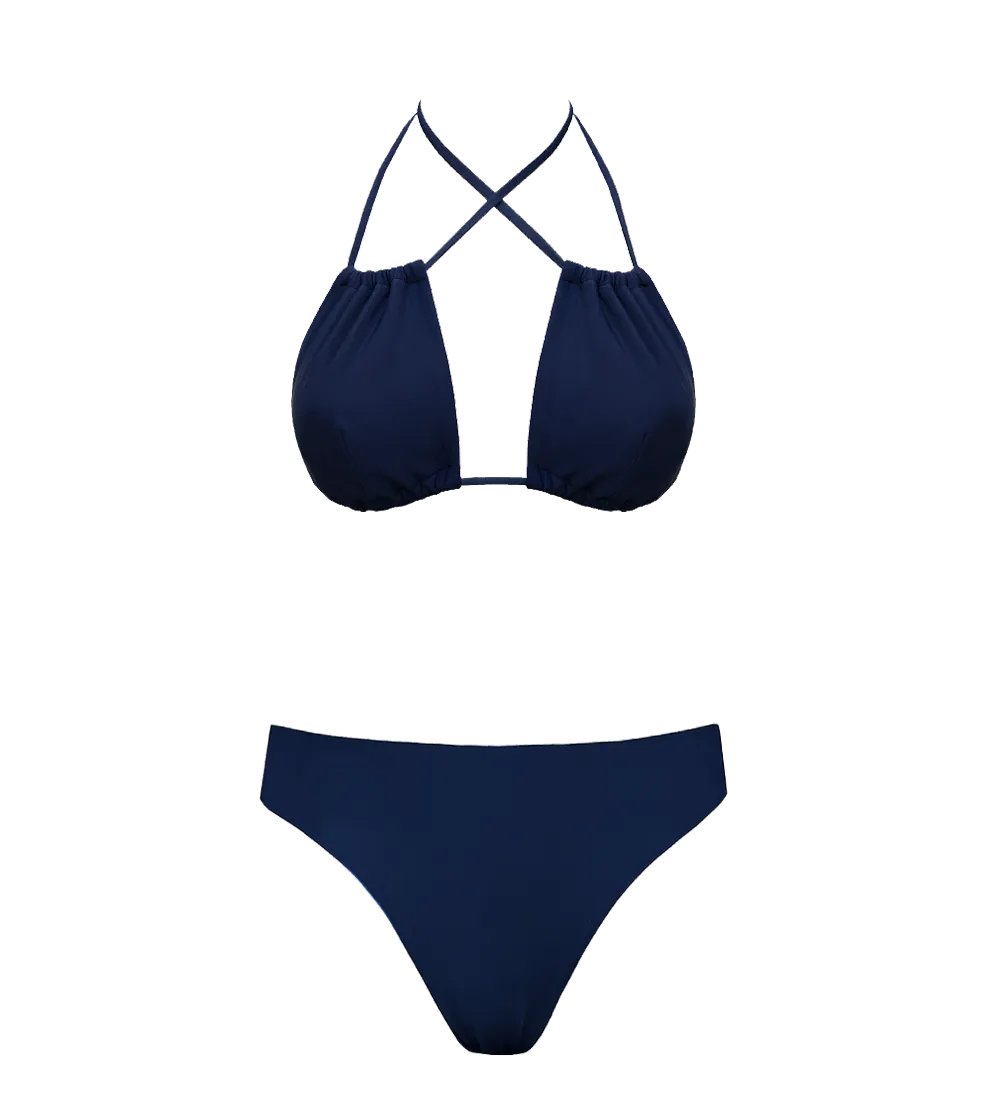 Low Versatile   Skyline Slim Bikini Set