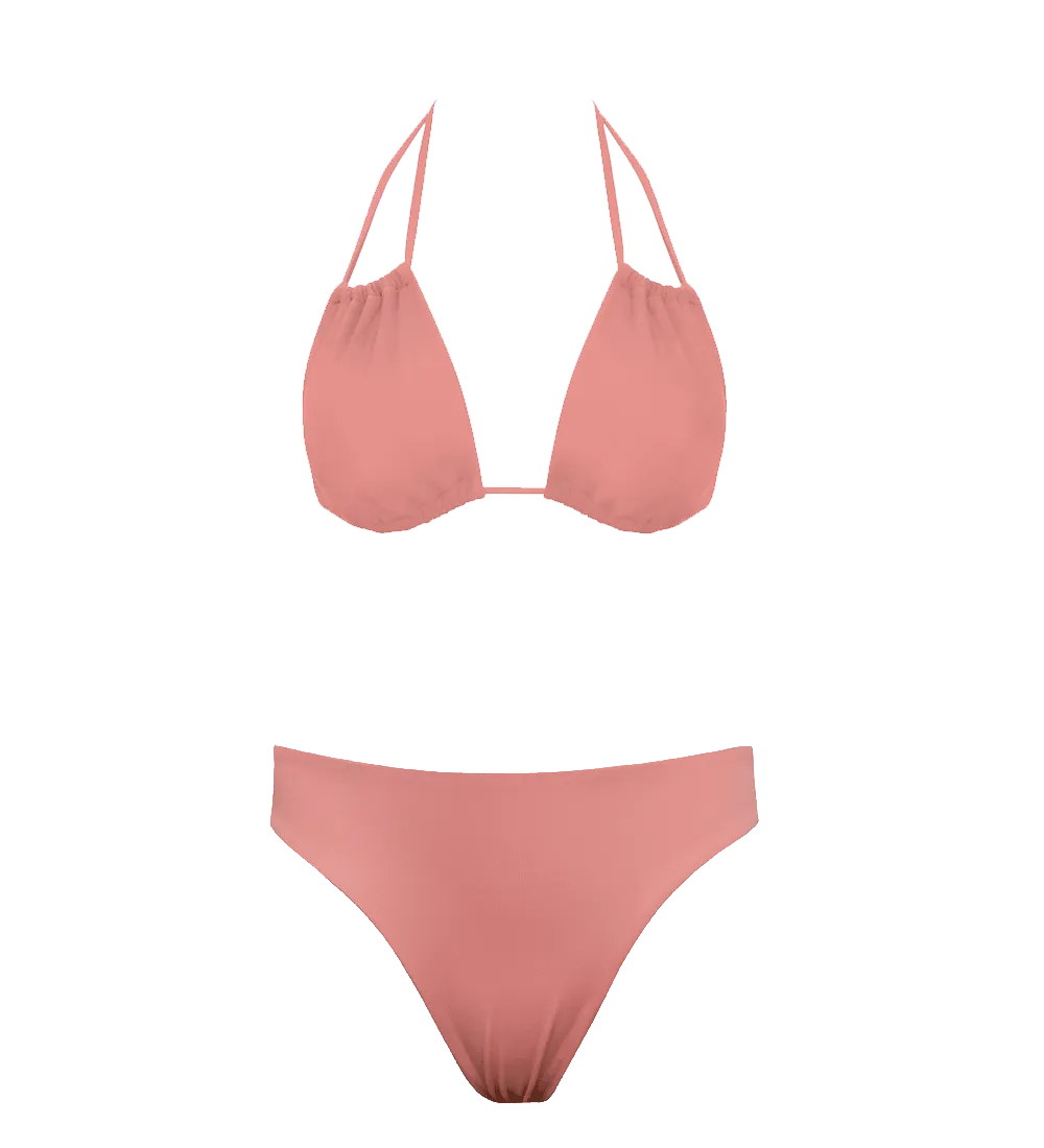 Low Versatile   Skyline Slim Bikini Set