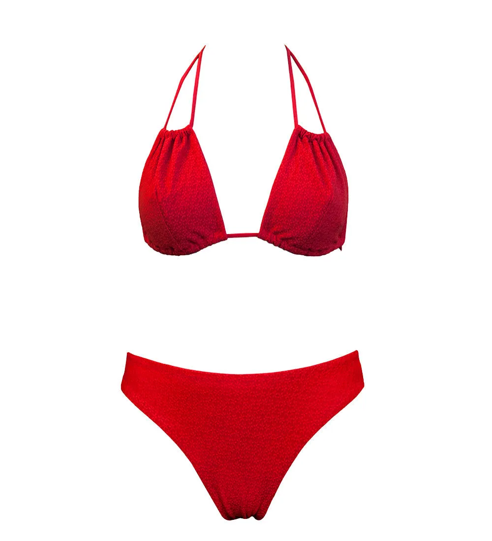 Low Versatile   Skyline Slim Bikini Set