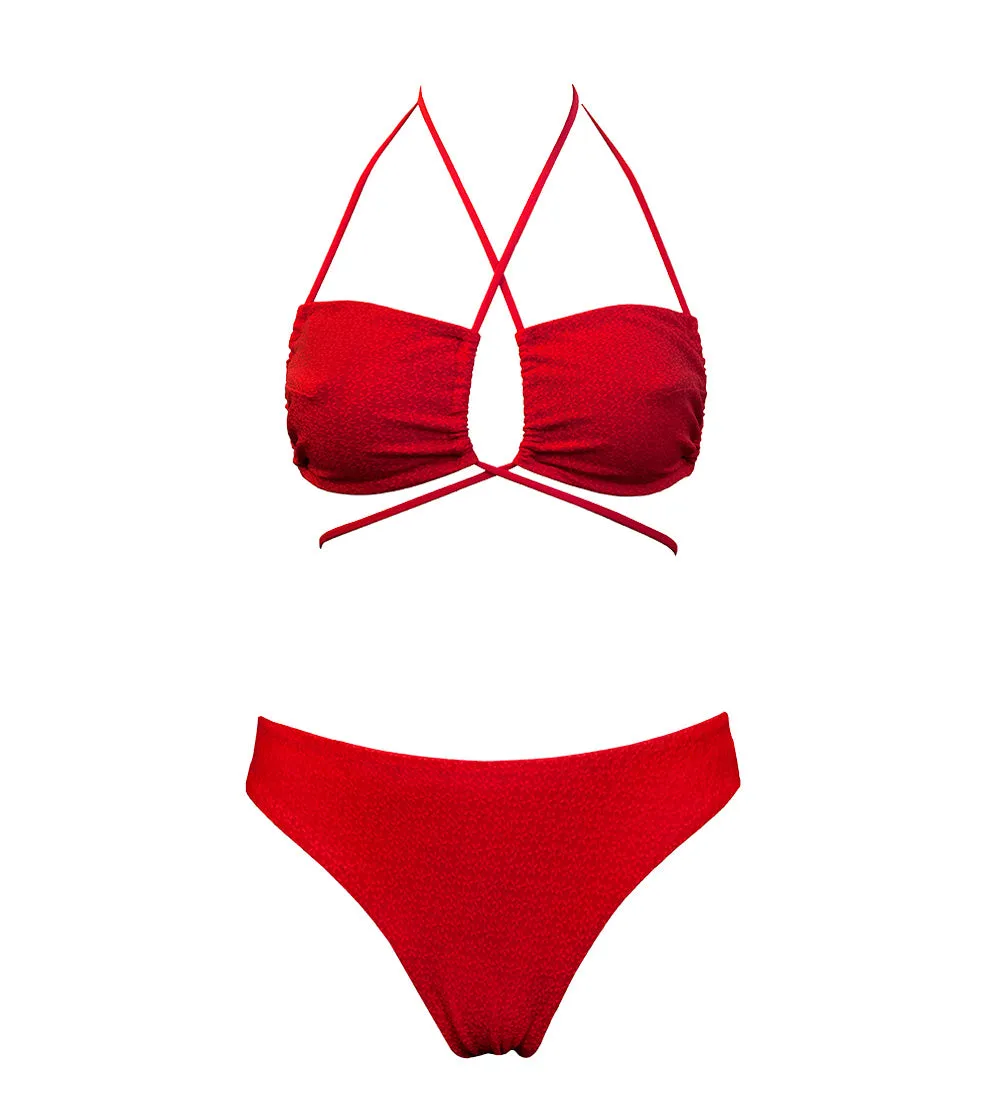 Low Versatile   Skyline Slim Bikini Set