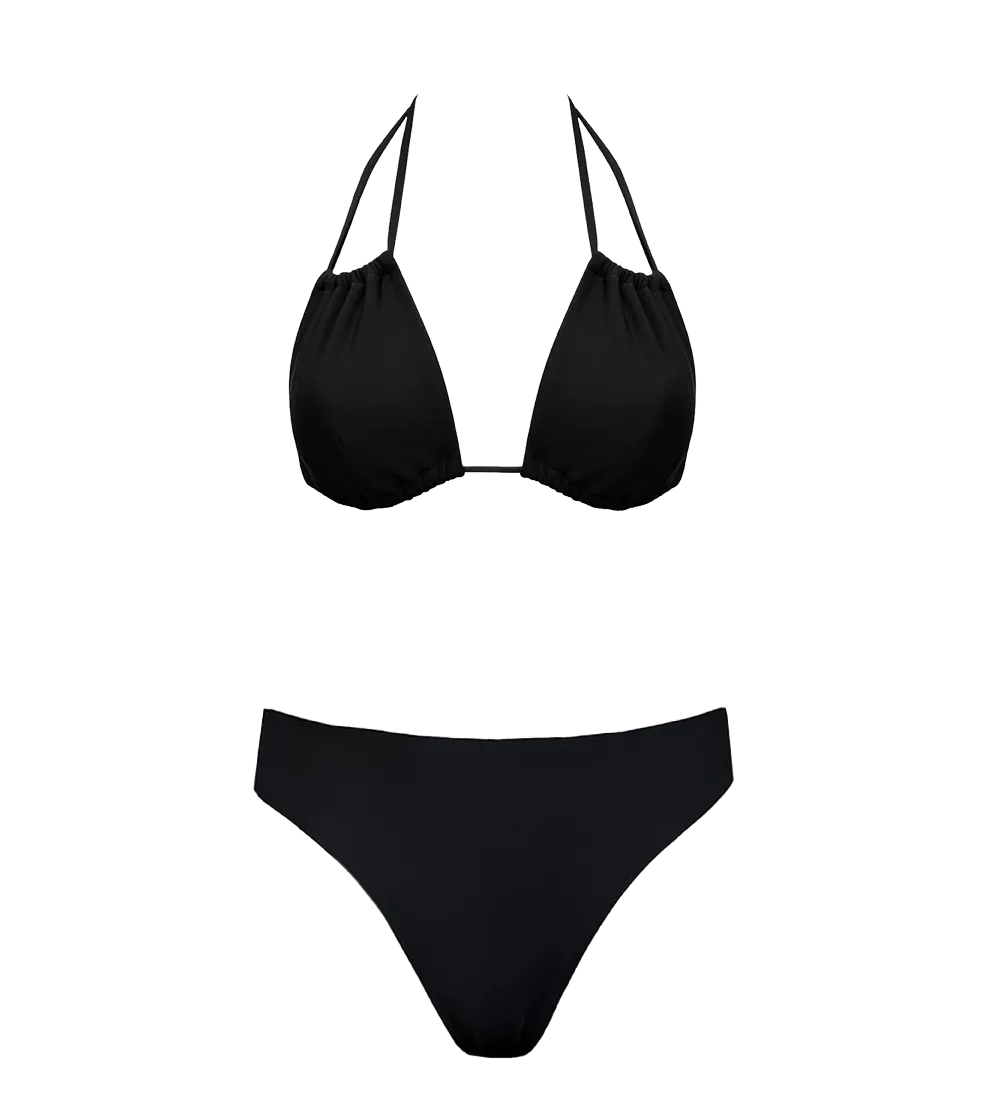 Low Versatile   Skyline Slim Bikini Set