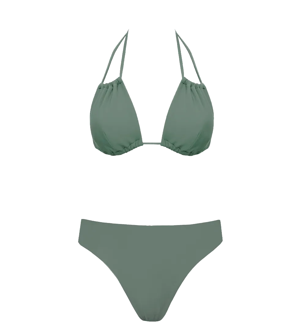 Low Versatile   Skyline Slim Bikini Set
