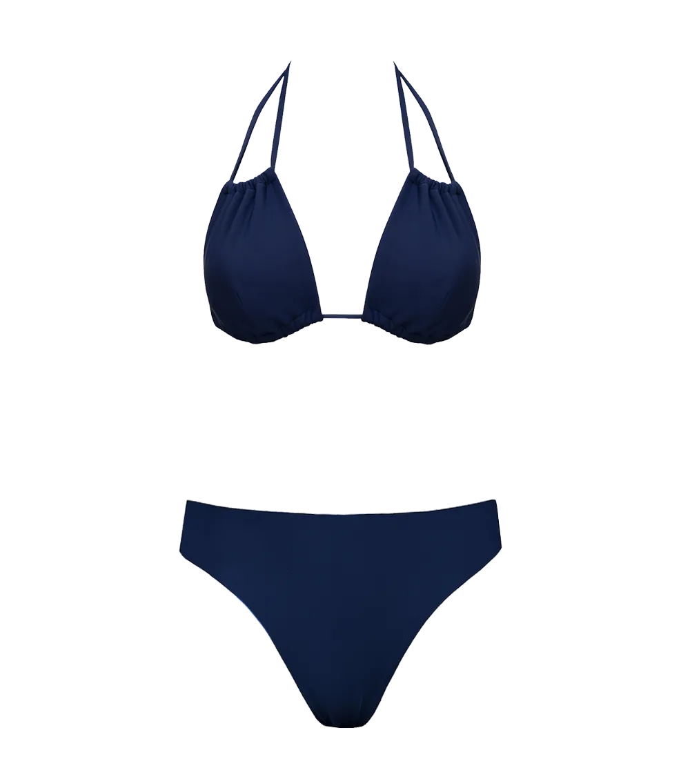 Low Versatile   Skyline Slim Bikini Set