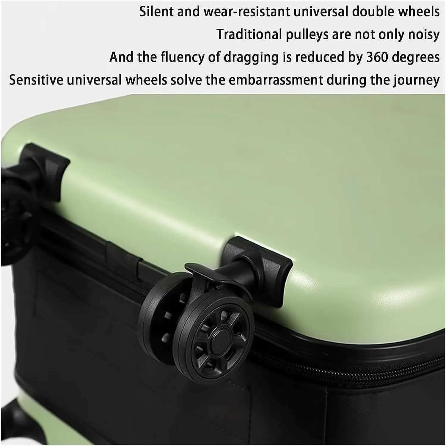 LuggageSuitcases With Wheels Carry On Luggage Expandable Luggage Foldable Luggage Carry on Luggage Comfort Handle Luggage Suitcase Spinner Wheels Trolley Luggage Lightweight ( Color : Grey , Size : 2