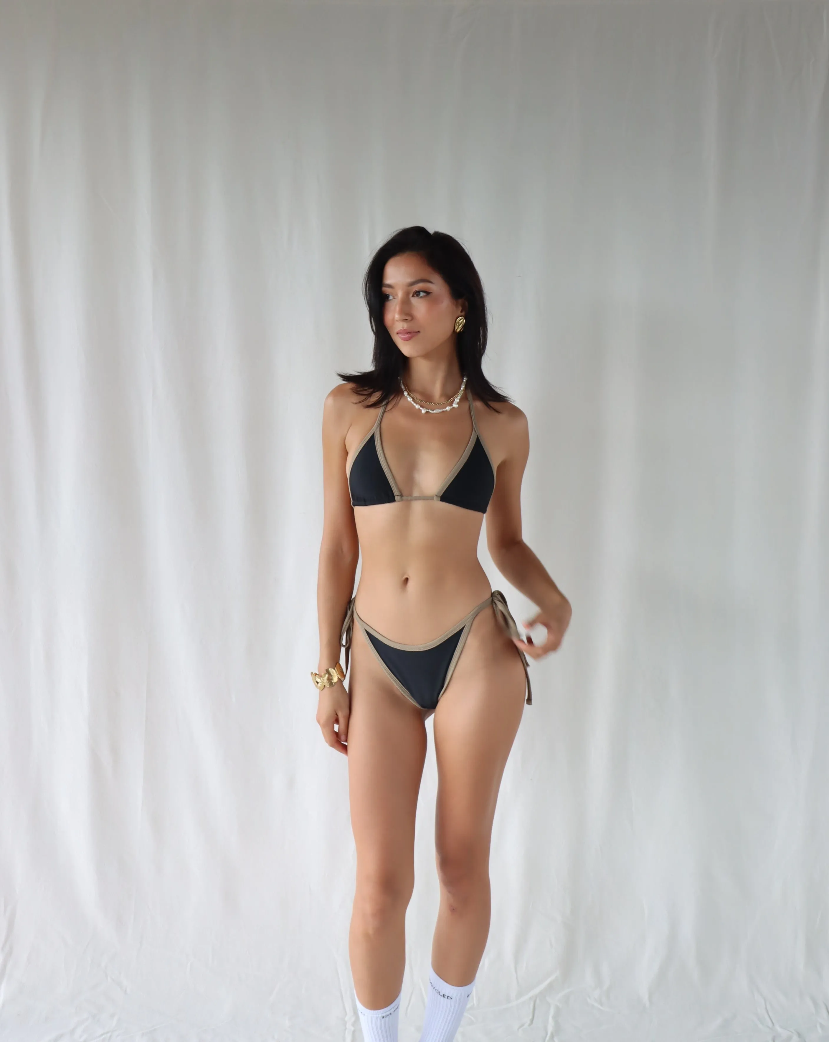 Malta Top | Black Tan