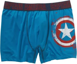 Marvel Comics Captain America Storm Shield Boxer Brief for men (Large)