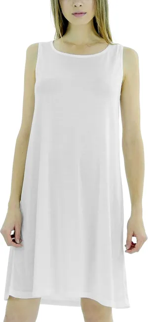 MELODY Women's Knit Camisole Full Slip Dresses