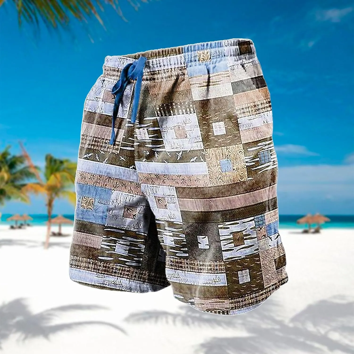 Men Beach Shorts Cotton Drying Sports Surfing Pants 's Men's Pants Jumpsuit Shorts Romper Mens Swim Mens Swimsuit