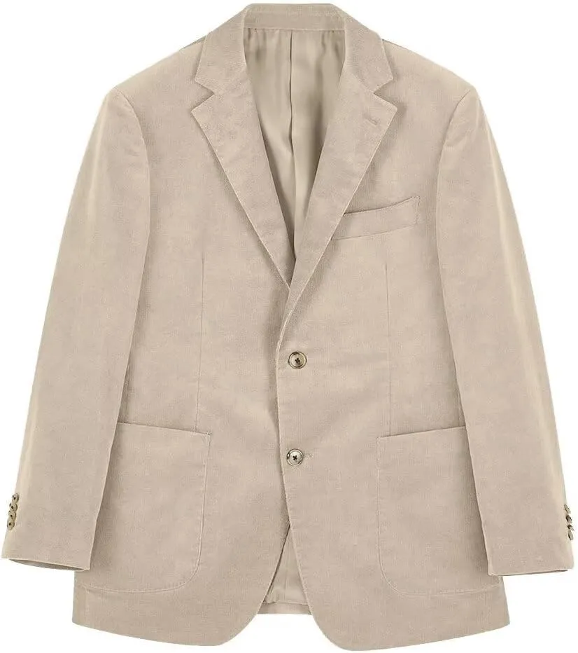 Mens Blazer Peak Lapel Suit Jacket Tweed Herringbone Sports Jackets for Men Slim Fit Business Casual Sports Coat