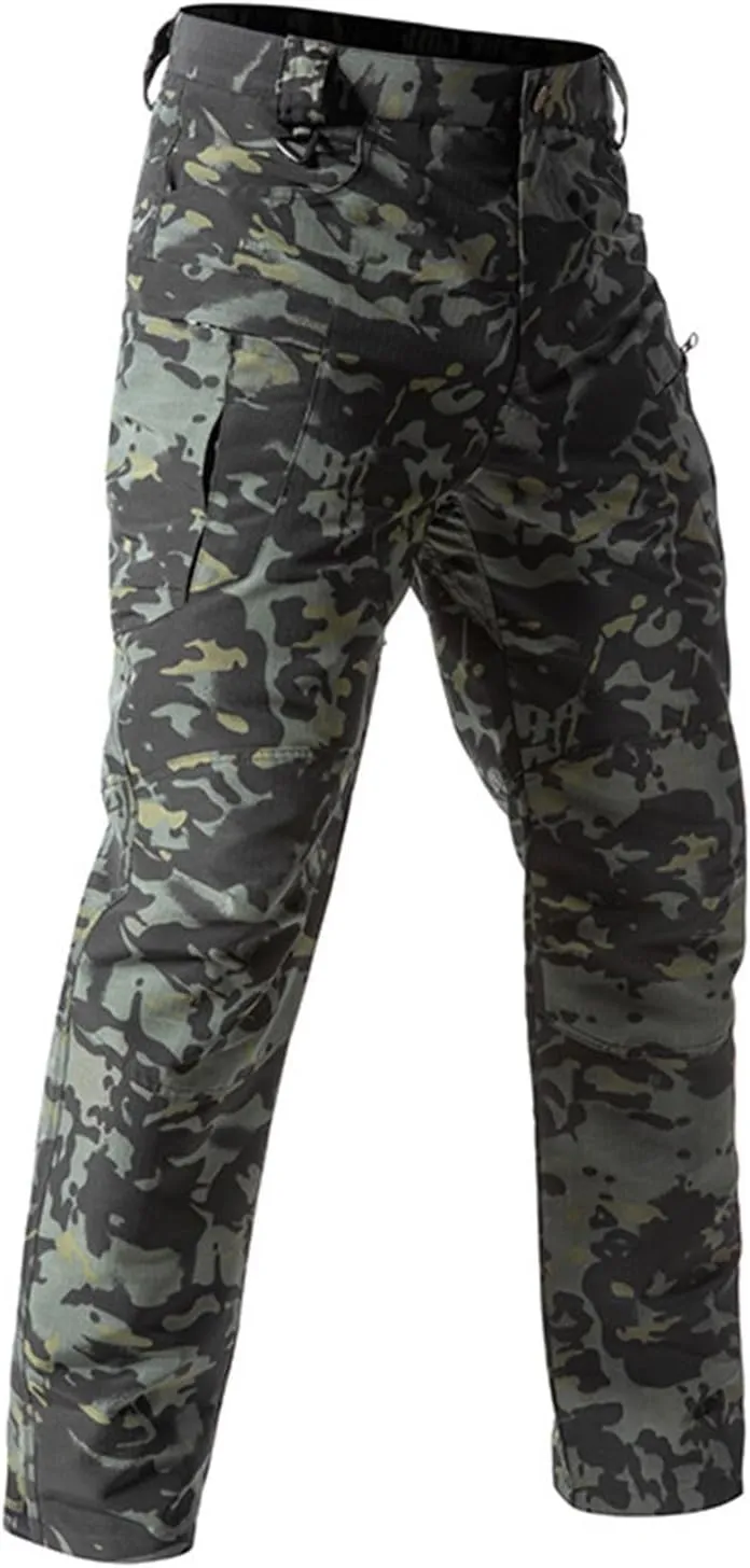 Men's Cargo Hiking Pants Lightweight Water Resistant Quick Dry Outdoor Travel Climbing Work Pants 2025