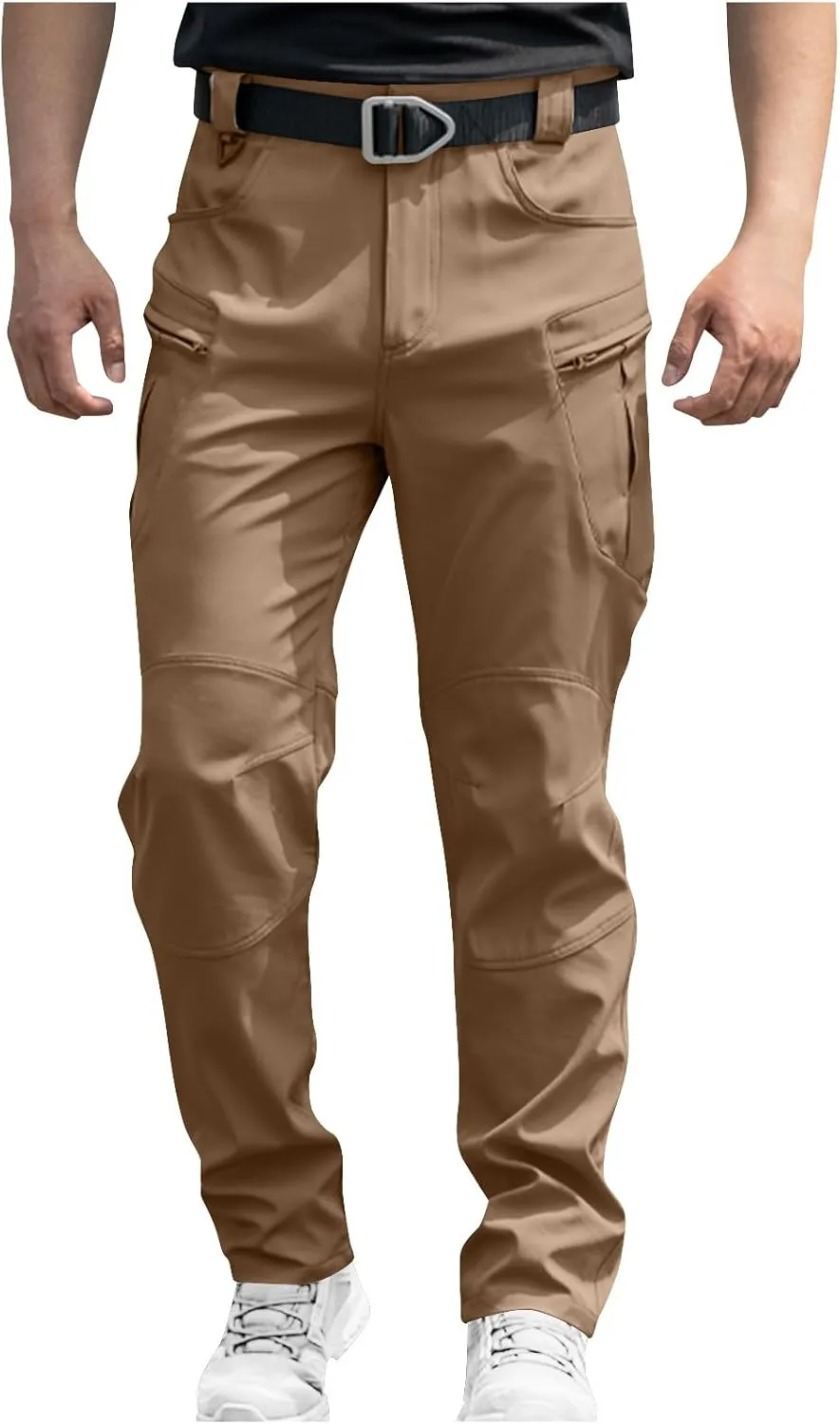 Men's Cargo Pants Lightweight High Stretch Tactical Construction Work Pant Waterproof Quick Dry Outdoor Fishing Gear
