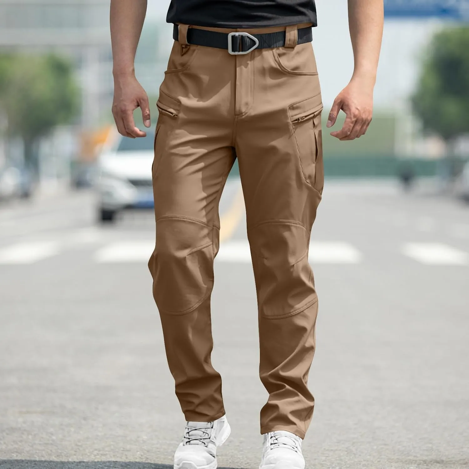 Men's Cargo Pants Lightweight High Stretch Tactical Construction Work Pant Waterproof Quick Dry Outdoor Fishing Gear