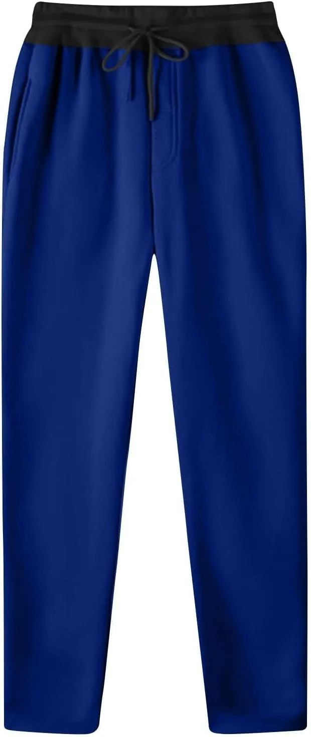 Mens Cargo Pants Men's Casual Pants Sweatpants Solid Color Running Fitness Pants Athletic Lounge Pants Sweat Pants