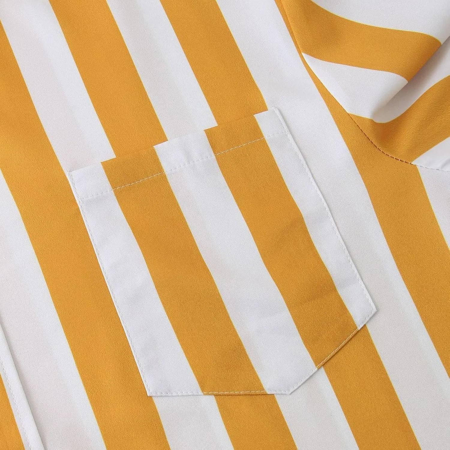 Men's Casual Stylish Striped Shirt Long Sleeve Button Down Cotton Shirts Fashion Casual Shirt