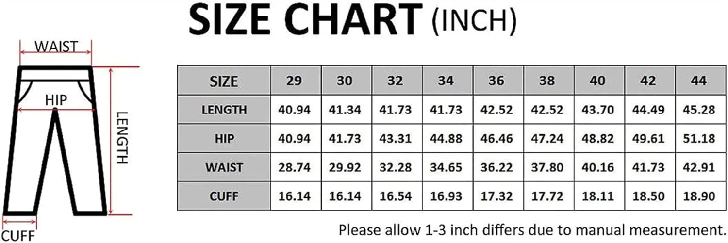 Men's Multi Pockets Slim Cargo Pants Hiking Combat Work Pant Outdoor Casual Straight Fit Army Pants Trousers Sweatpants (30,Khaki)