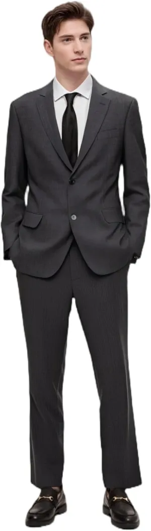 Men's Travel Performance Tailored Fit Suit Separates-Pants & Jackets