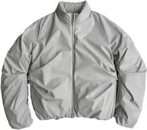 Men's Warm Double Zipper Pocket Cotton-Padded Jacket Harajuku Casual Jacket Coat