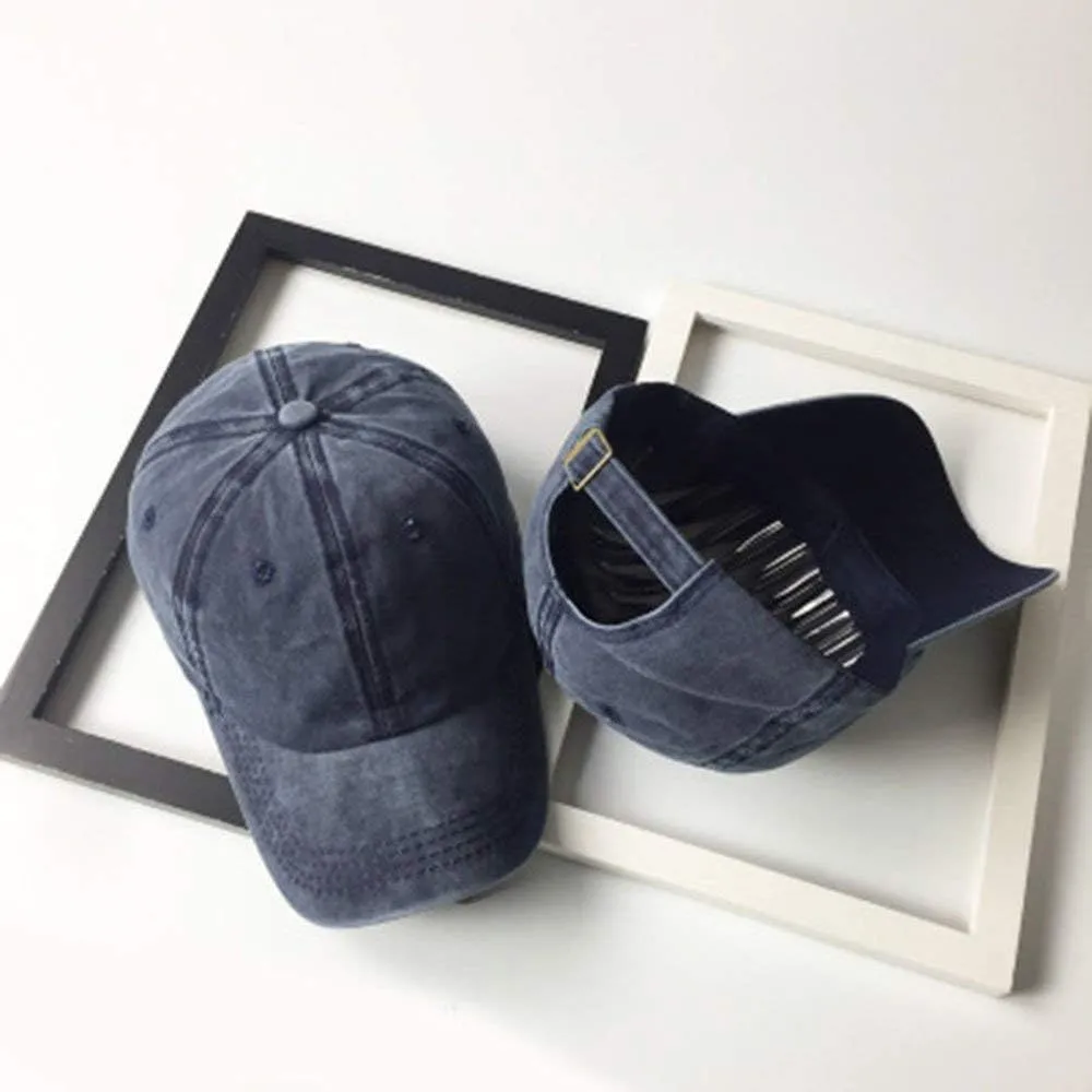 Mommy Jennie Unisex Vintage Washed Distressed Baseball-Cap Twill Adjustable Dad-Hat