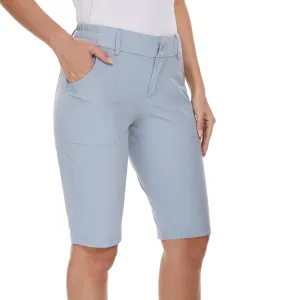 MOTEEPI Women's Golf Hiking 9" Quick Dry  Shorts