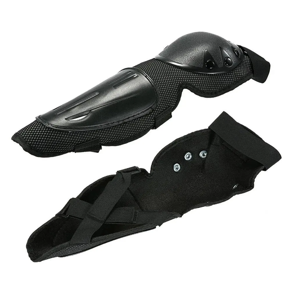 Motorcycle Aults Racing Motocross Knee Pads Protector Guards Protective Gear Adjustable Elastic Straps