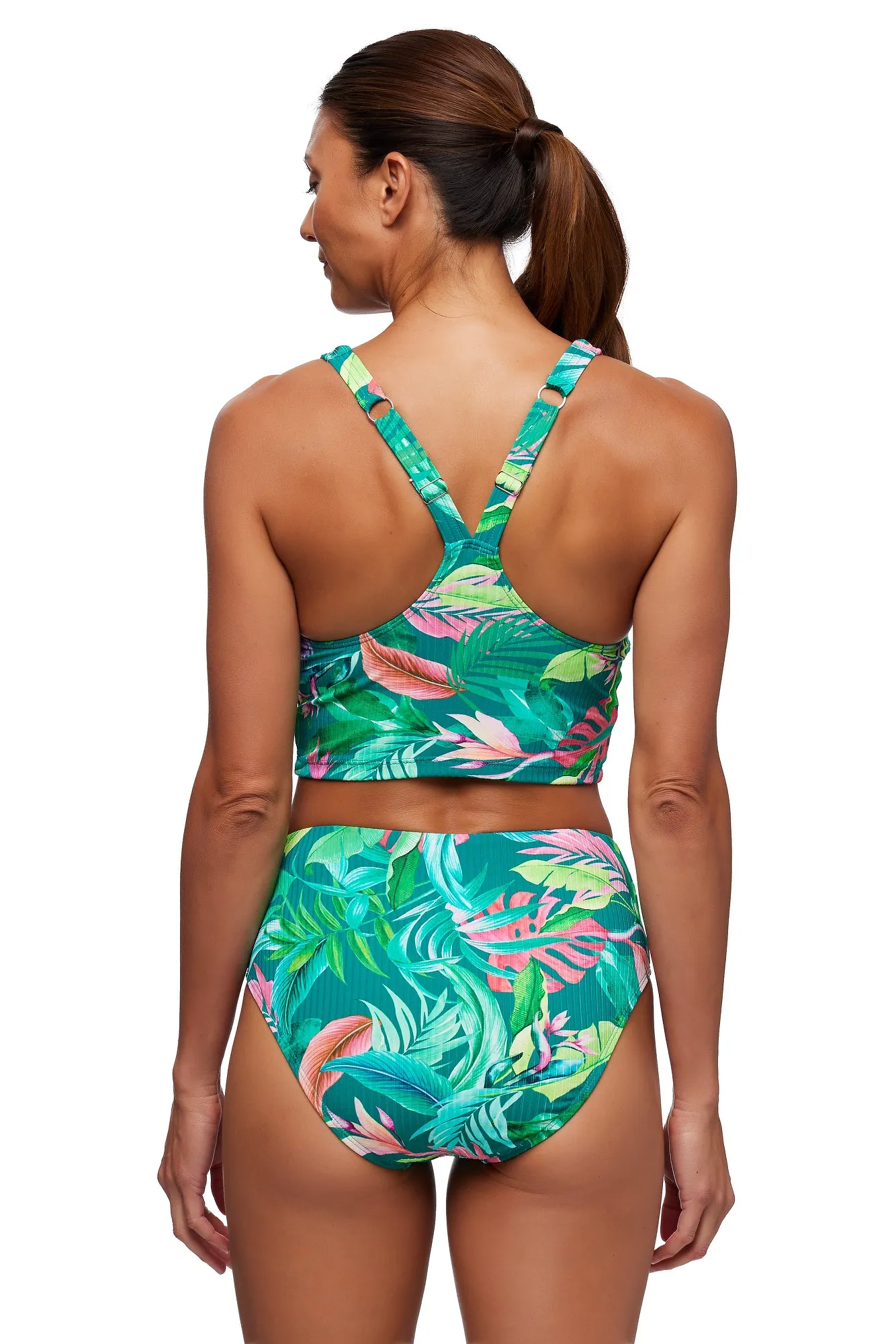 Next Kalani V-Neck Crop Bikini Top