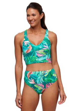 Next Kalani V-Neck Crop Bikini Top