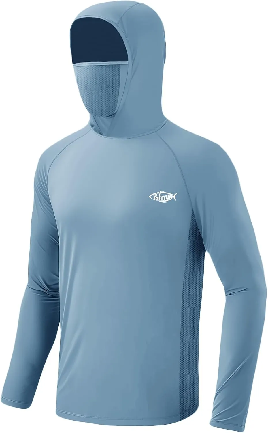 Palmyth Fishing Hoodie for Men Long Sleeve Sun Protection UV UPF 50  Shirts