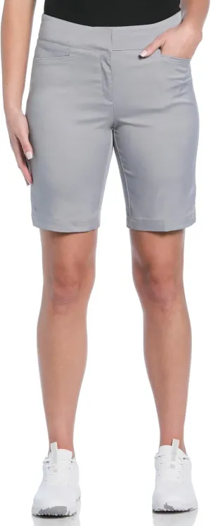 PGA TOUR Women's 9.5" Golf Shorts with Comfort Waistband, Stretch360, Moisture-Wicking, Sun Protection, Straight Fit