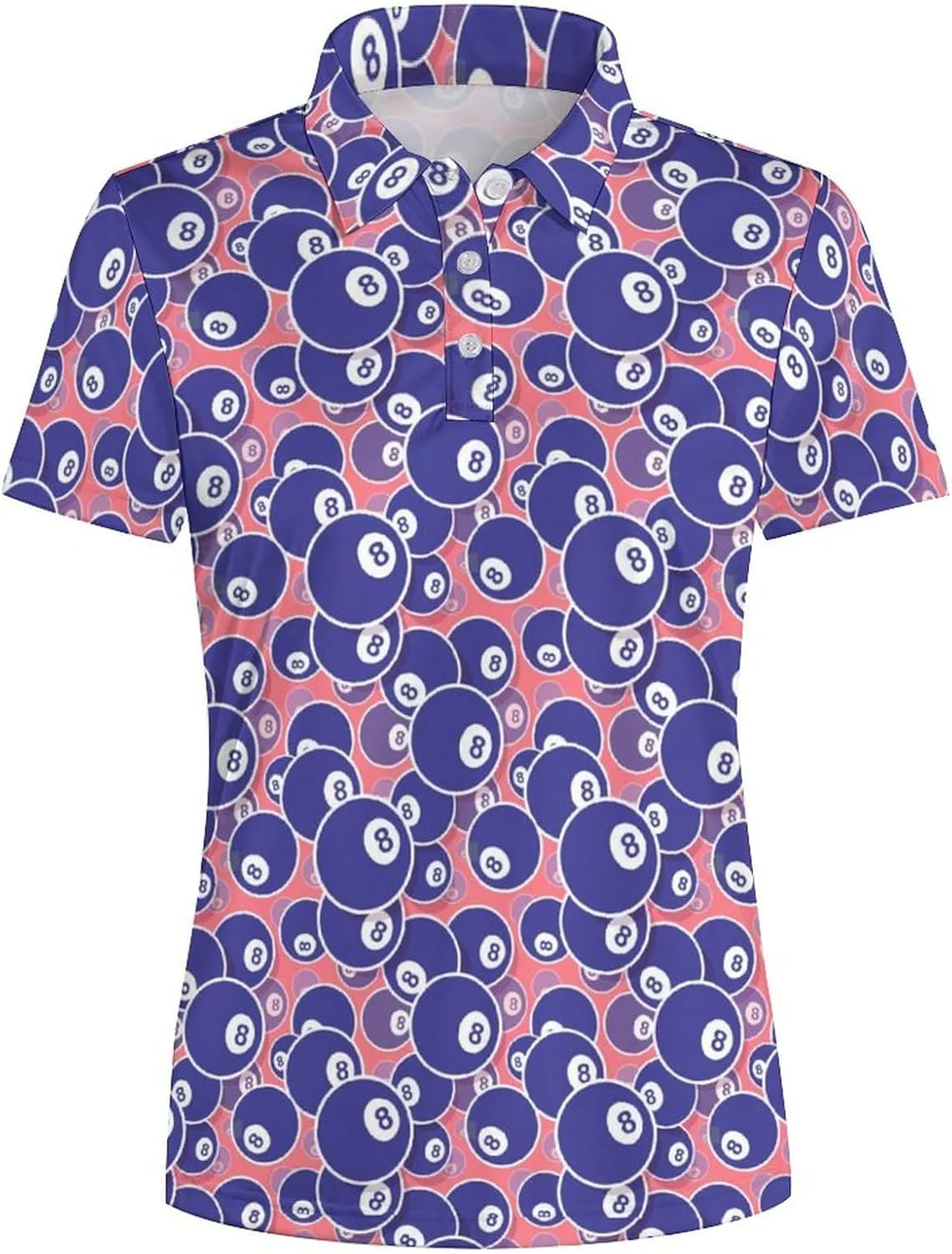 Polo Shirt for Women Performance Moisture Wicking Golf Shirt Quick Dry Short Sleeve Polo Shirt Casual Polo Shirt