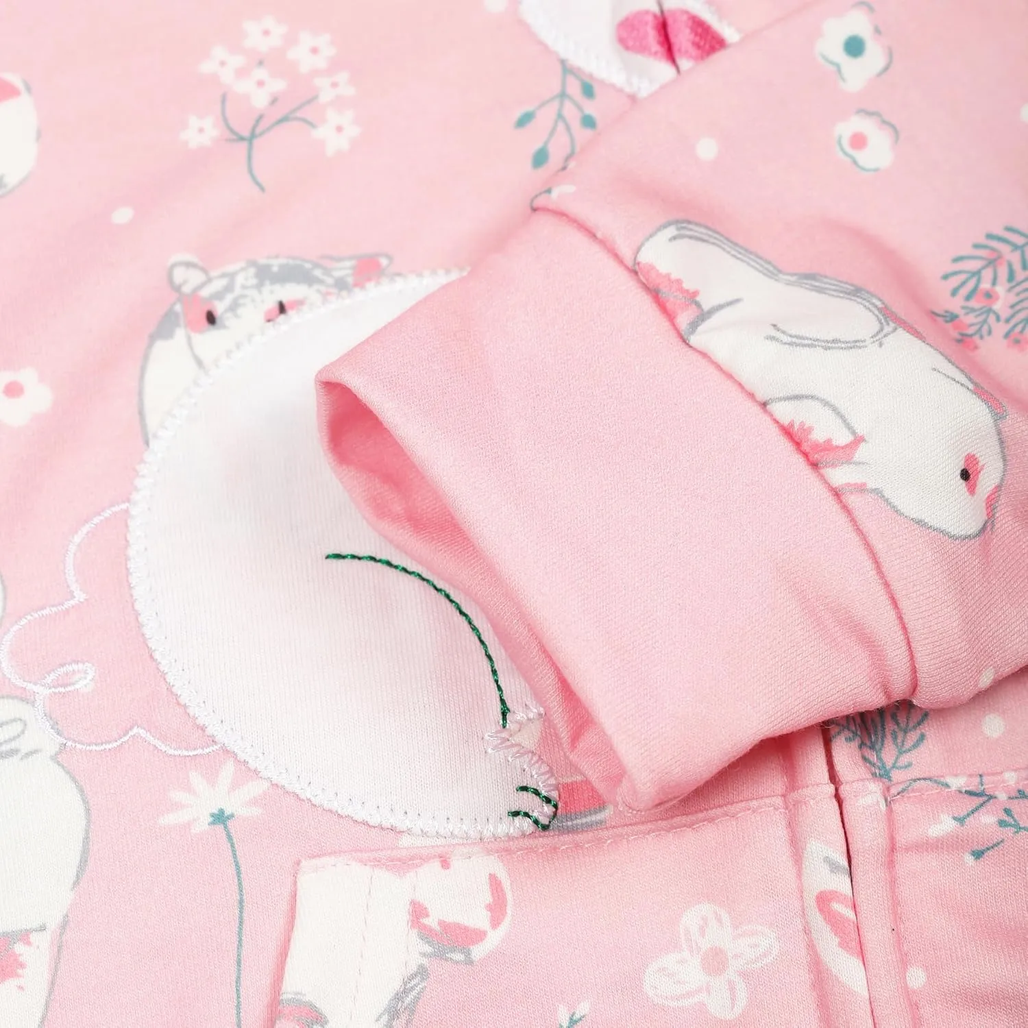 Popshion Toddler Girls Fleece Jackets Cotton Unicorn Hoodie Sweatshirt Fall Winter Zipper Coat Warm Hooded Sweater 2t-7t