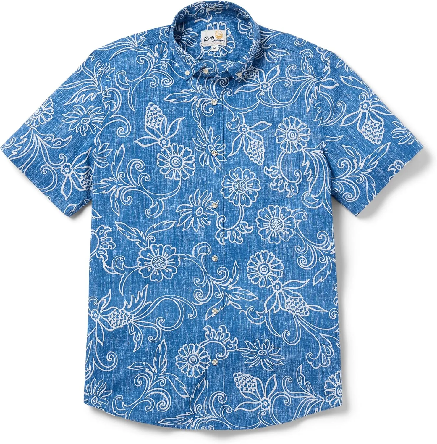 Reyn Spooner Floral Hawaiian Aloha Shirt - Tailored Button Front