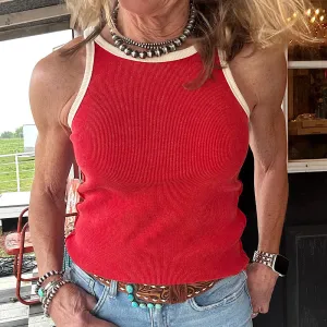 Ribbed Knit Tank Top