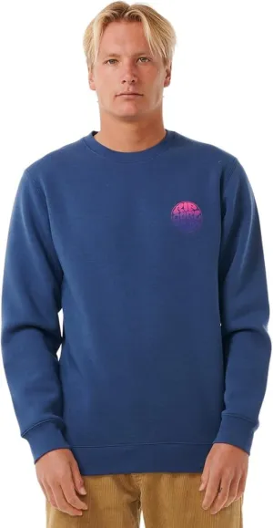 Rip Curl Men's Wettie Icon Long Sleeve Crew Sweatshirt