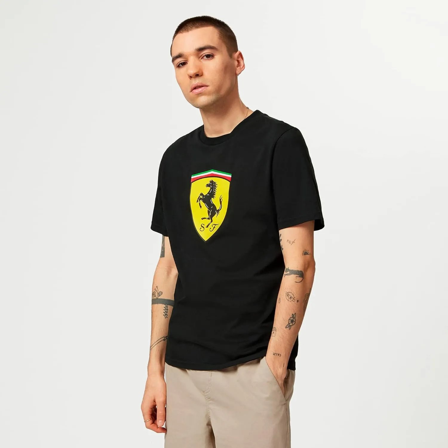 Scuderia Ferrari - Large Shield Tee - Men