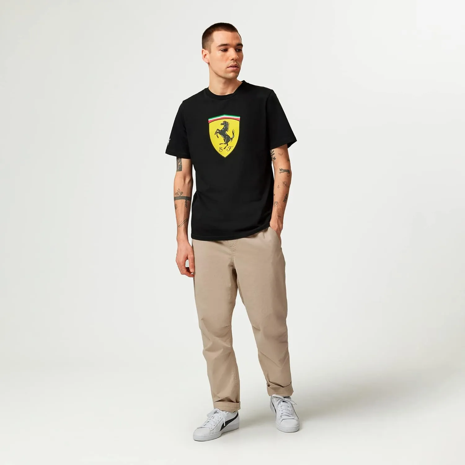 Scuderia Ferrari - Large Shield Tee - Men