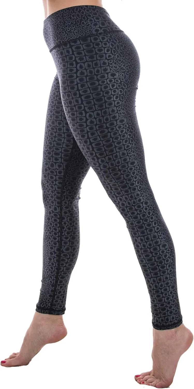 Sea Legs Sun Protective Leggings with 60  UPF Protection - for Yoga Surfing Swim Diving Snorkeling Water Sports