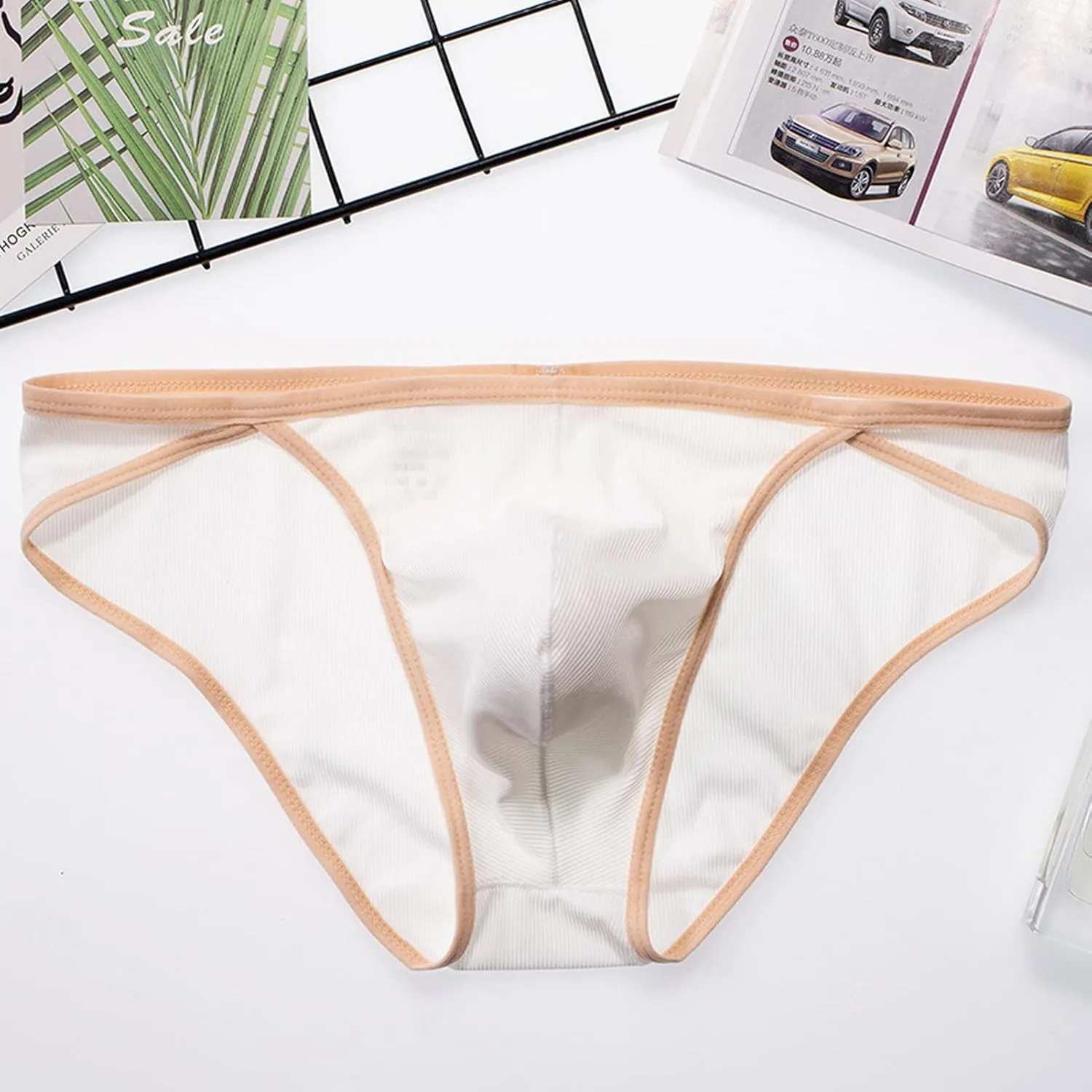 Sexy Men's Soft Men's Underwear Bikini Gay Briefs Underwear