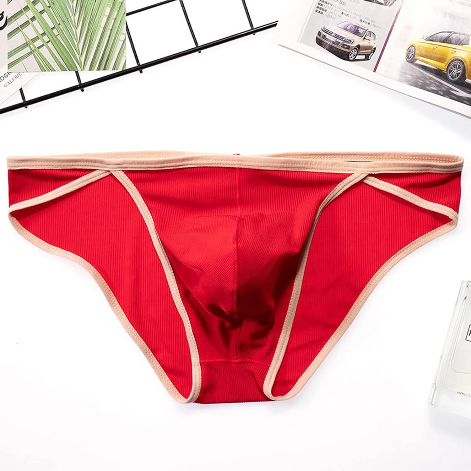 Sexy Men's Soft Men's Underwear Bikini Gay Briefs Underwear