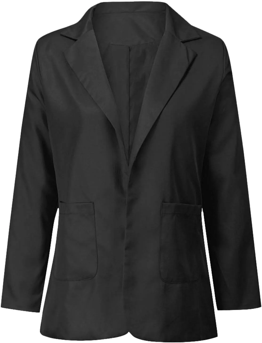 SHAOBGE Homecoming Blazers for Women 2024 Business Casual Plus Size Jackets Long Sleeve Back to School Dressy Fashion Blazer