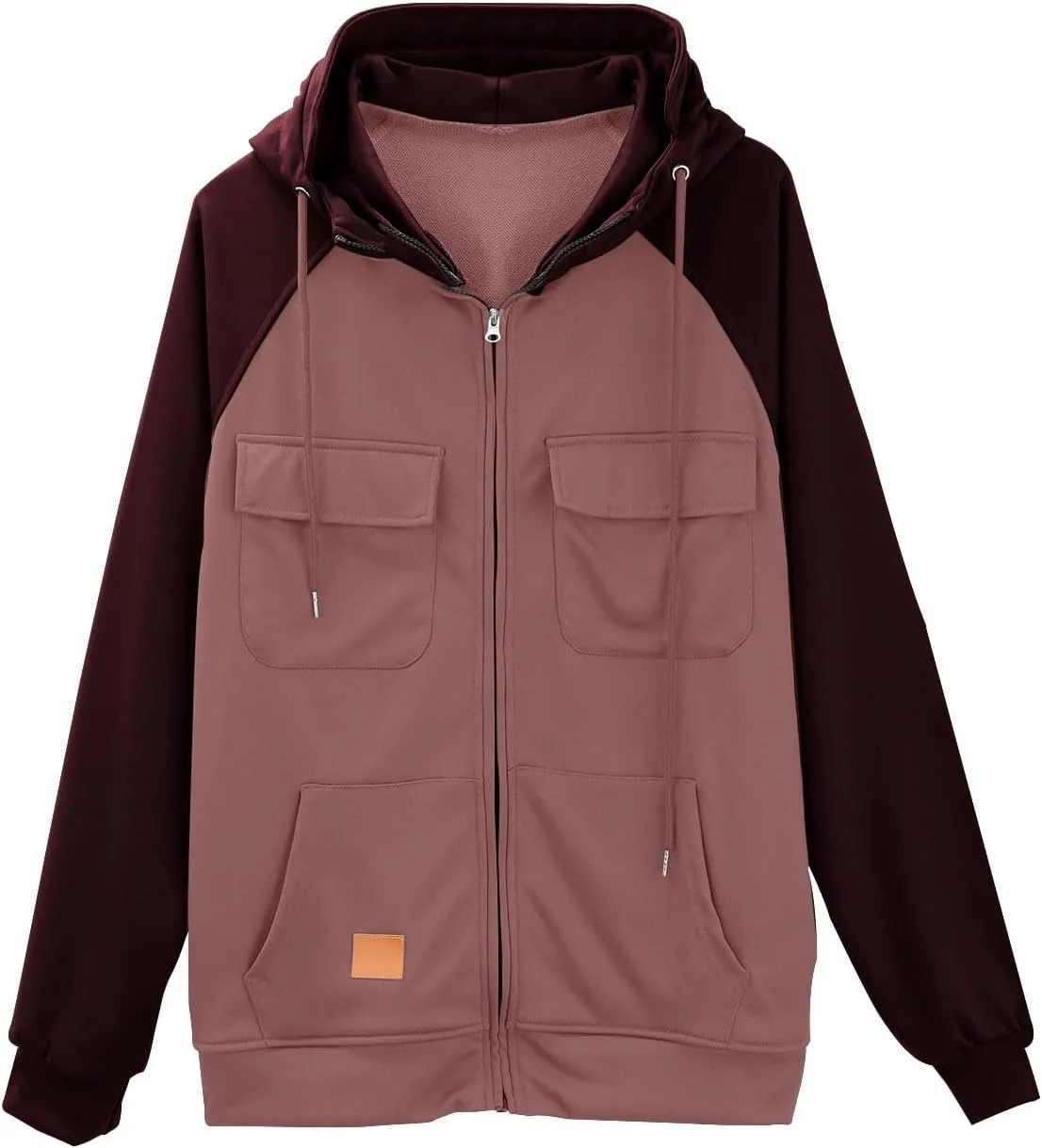 SHAOBGE Tactical Hoodies for Men 2024 Quater-Zip Pullover Vintage Sweatshirt Casual Long Sleeve Cargo Hoodies with Pocket