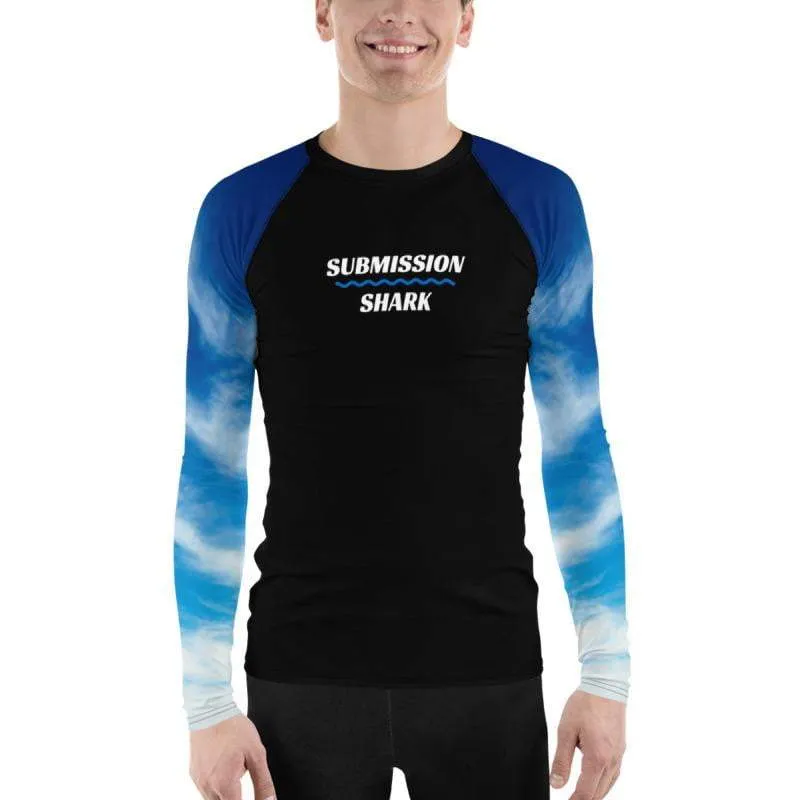 Sky's The Limit ~ Men's BJJ Rash Guard