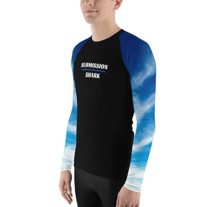 Sky's The Limit ~ Men's BJJ Rash Guard