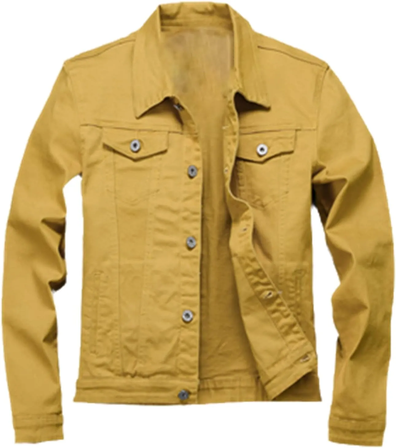 Spring Autumn Red White Black Yellow Green Jeans Jacket Men Slim Streetwear Denim Jacket Hip Hop Bomber Jacket