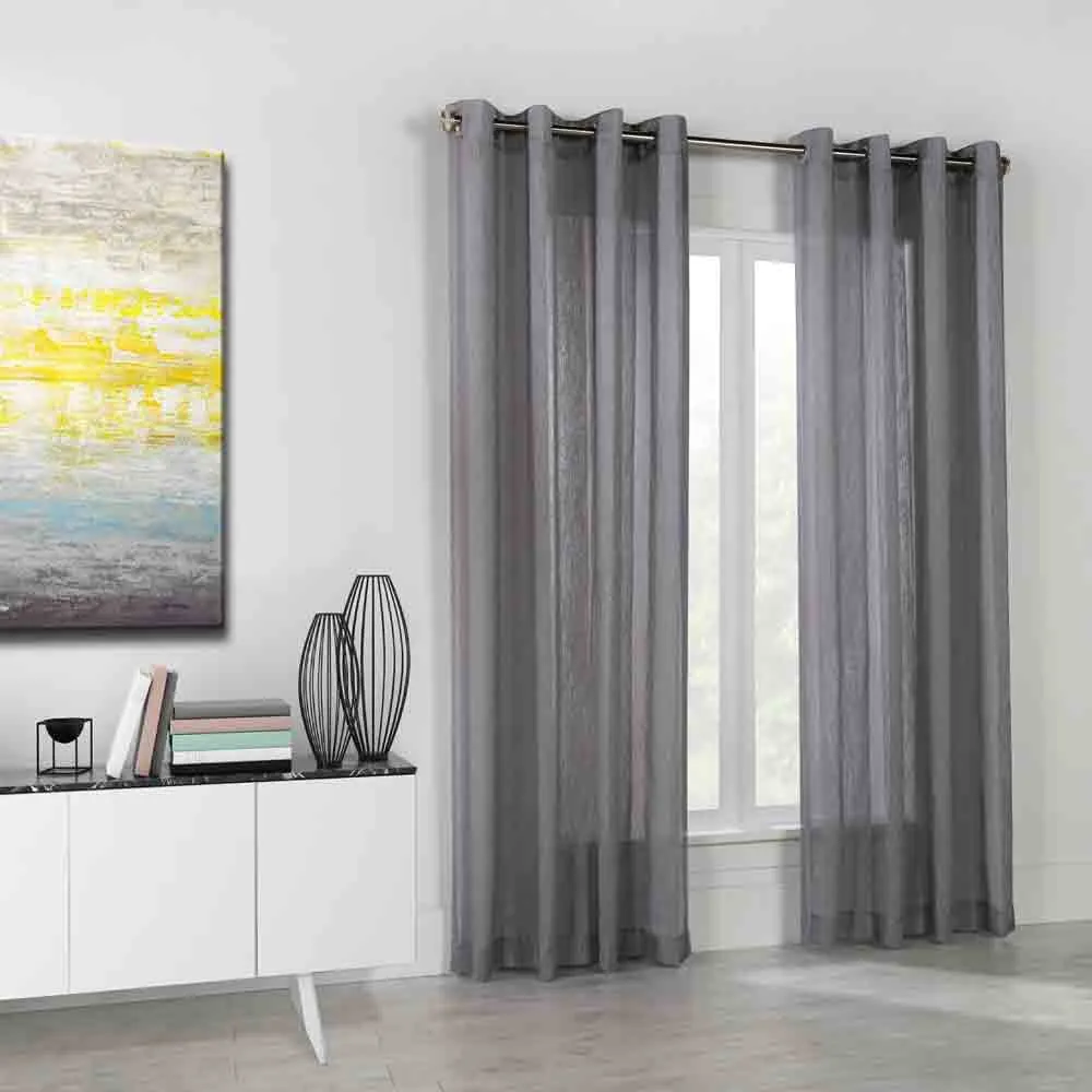 Stella Sheer Grommet Top Panel