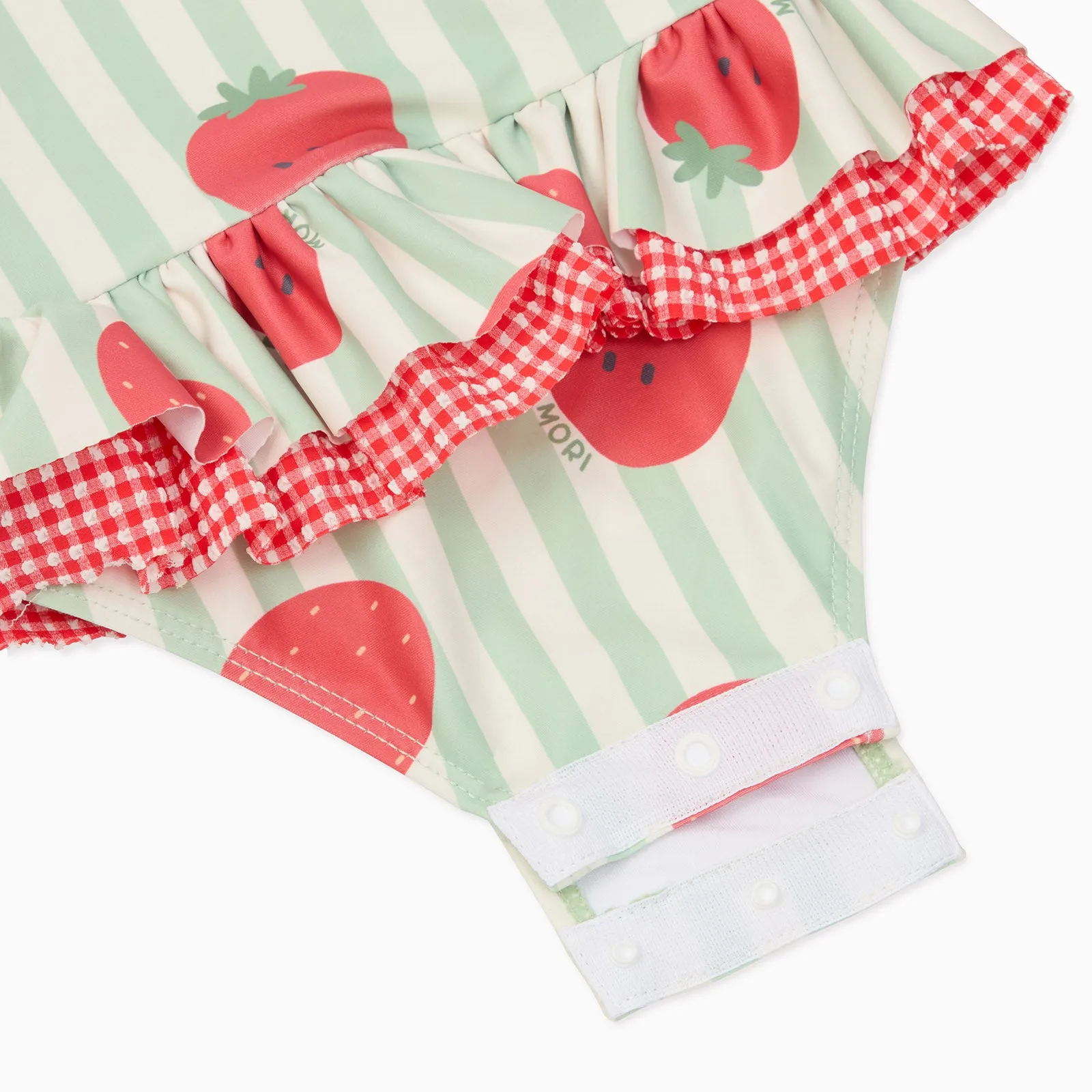 Strawberry Frilled Sunsafe Swimsuit