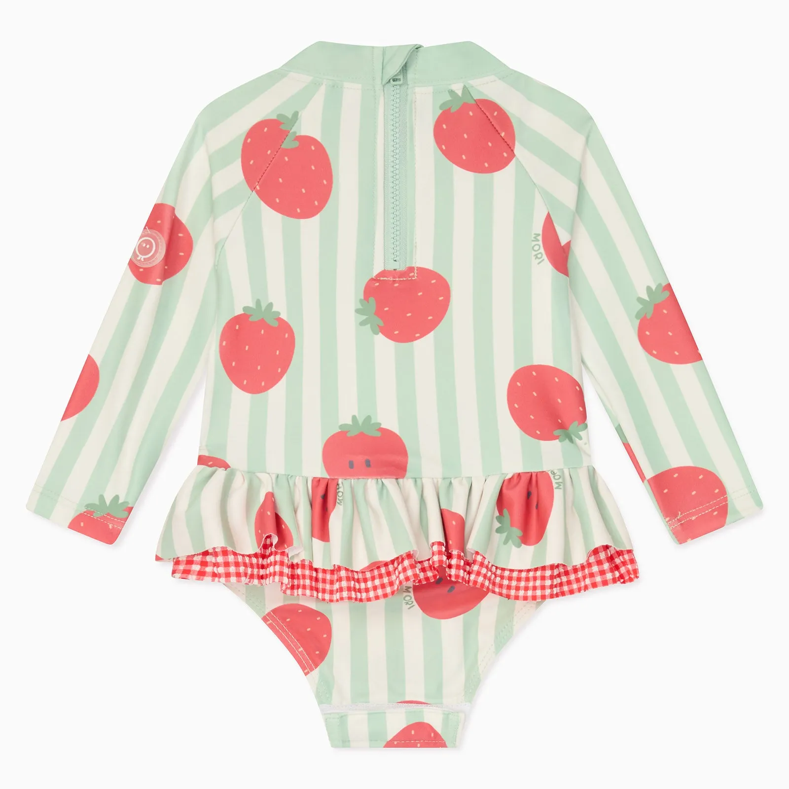 Strawberry Frilled Sunsafe Swimsuit