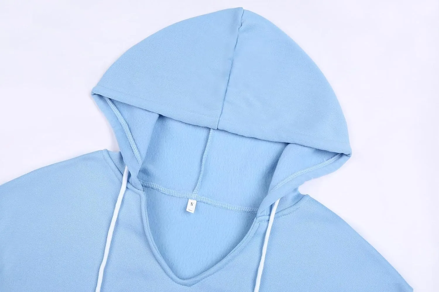 Sweatshirt for Women Fall Jacket Oversized Casual Zip Up Drawstring Hoodie w Pockets Long Sleeve Solid Outerwear Tops